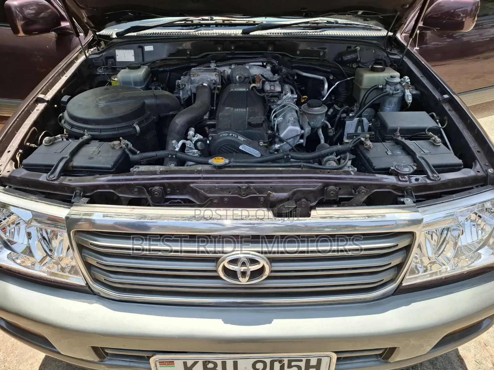 Toyota Land Cruiser 100 4.2 2006 Brown