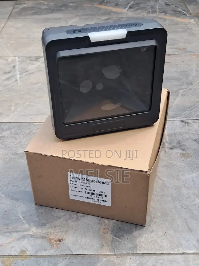 Heavy-Duty Desktop 2D Barcode Scanner for Retail