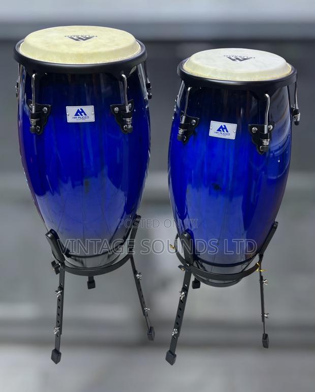 DC Conga Drums Pair - Brand New