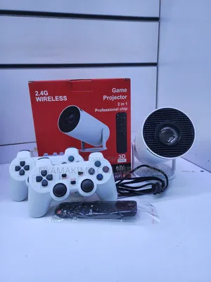 2.4G Wireless Game Projector, HD Portable Mini Projector