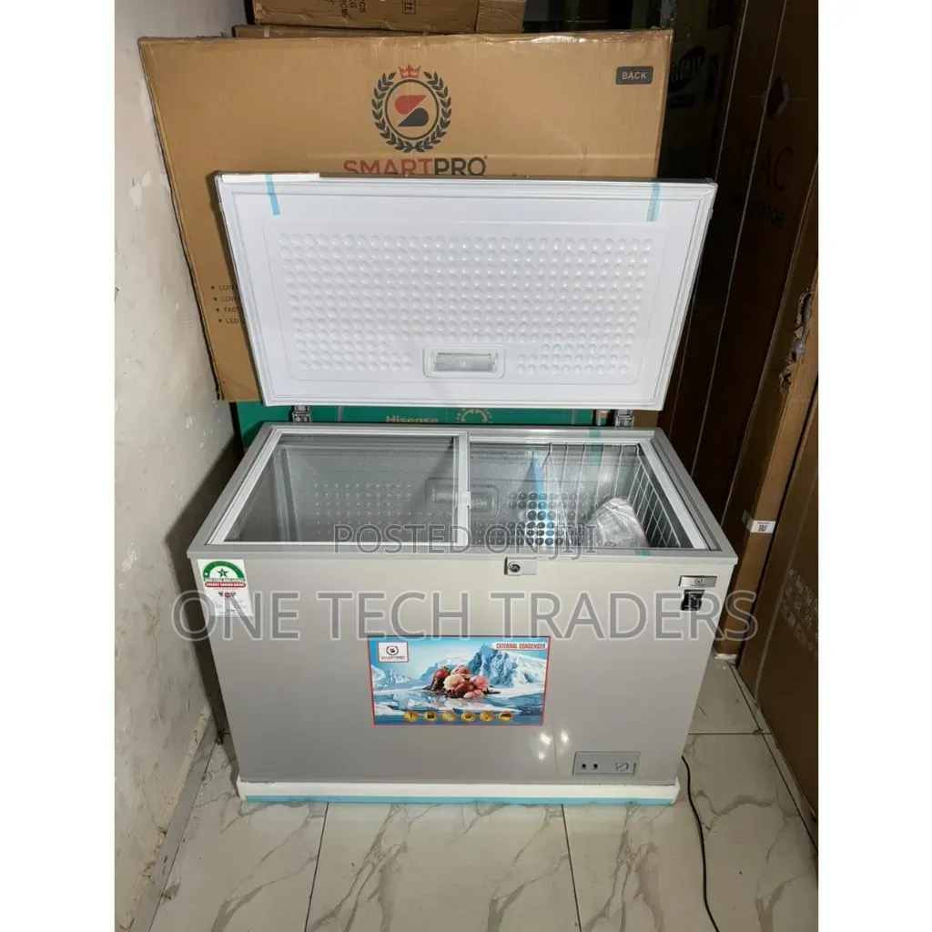 Smartpro Chest Freezer, SCF-400-G, 340L Total Capacity
