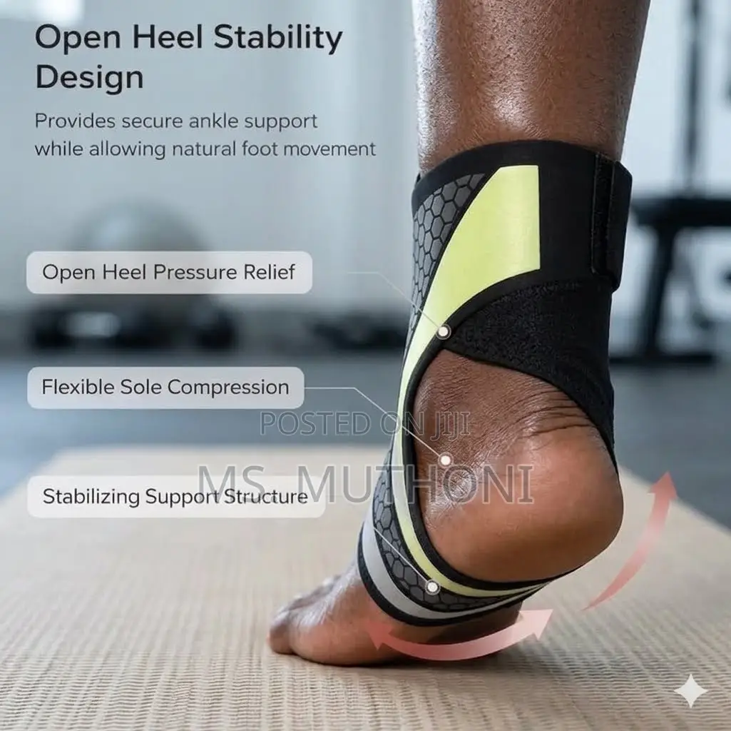 A Pair Open Heel Stability Ankle Brace,