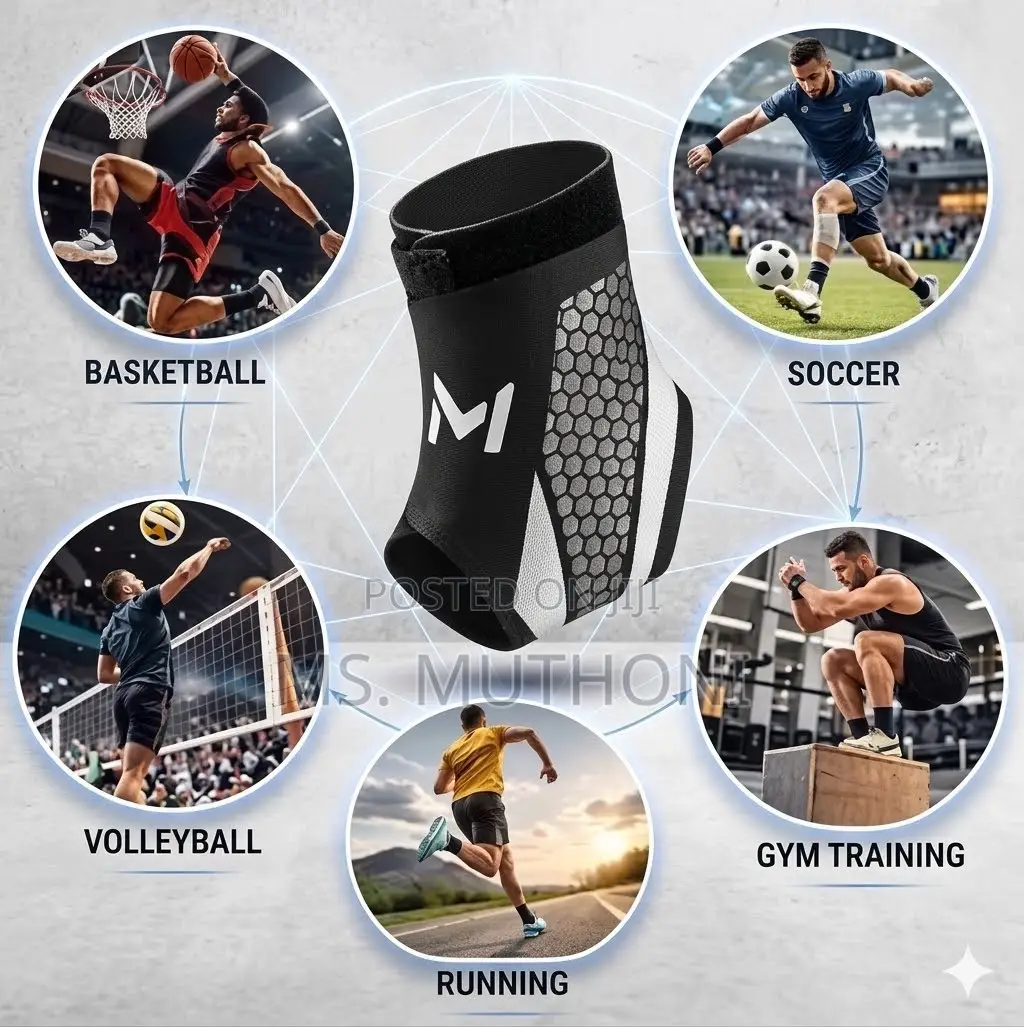 A Pair Open Heel Stability Ankle Brace,