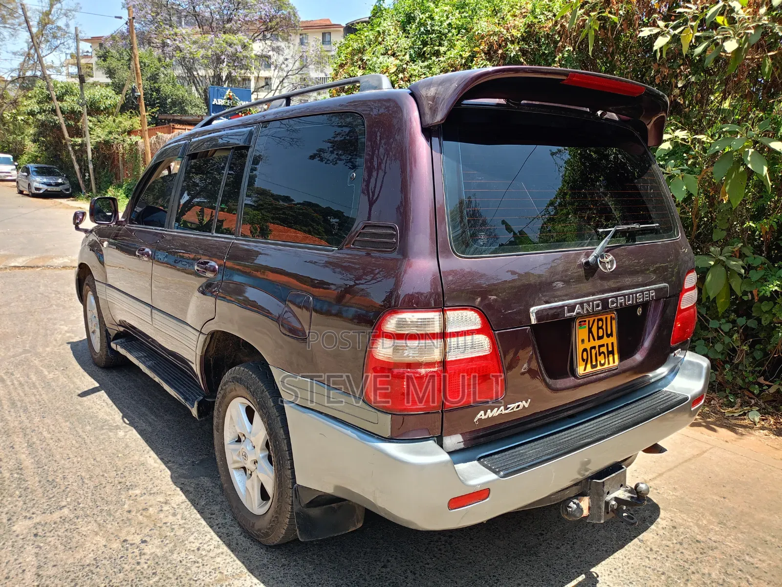 Toyota Land Cruiser 2006 Maroon