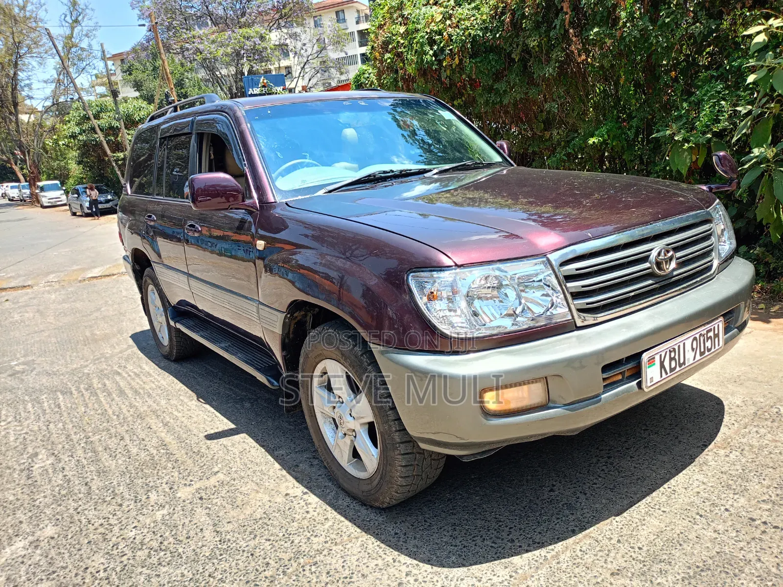 Toyota Land Cruiser 2006 Maroon