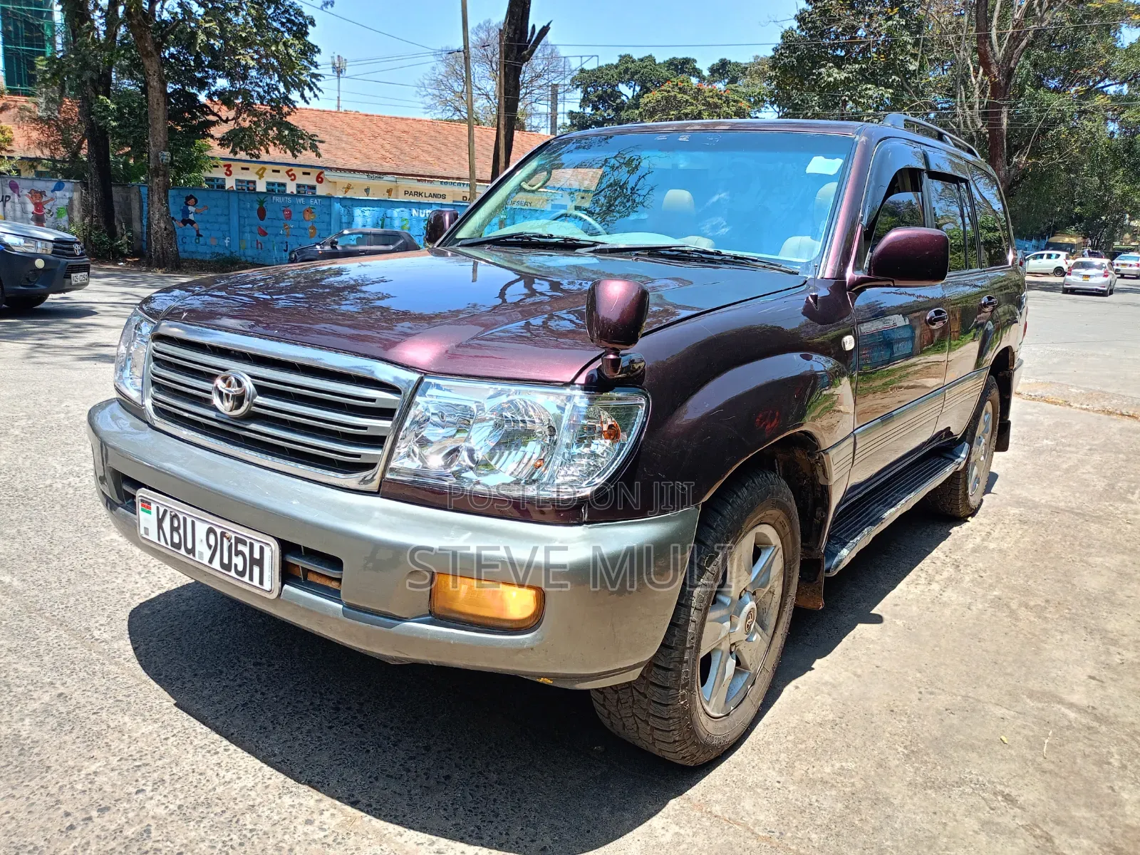 Toyota Land Cruiser 2006 Maroon