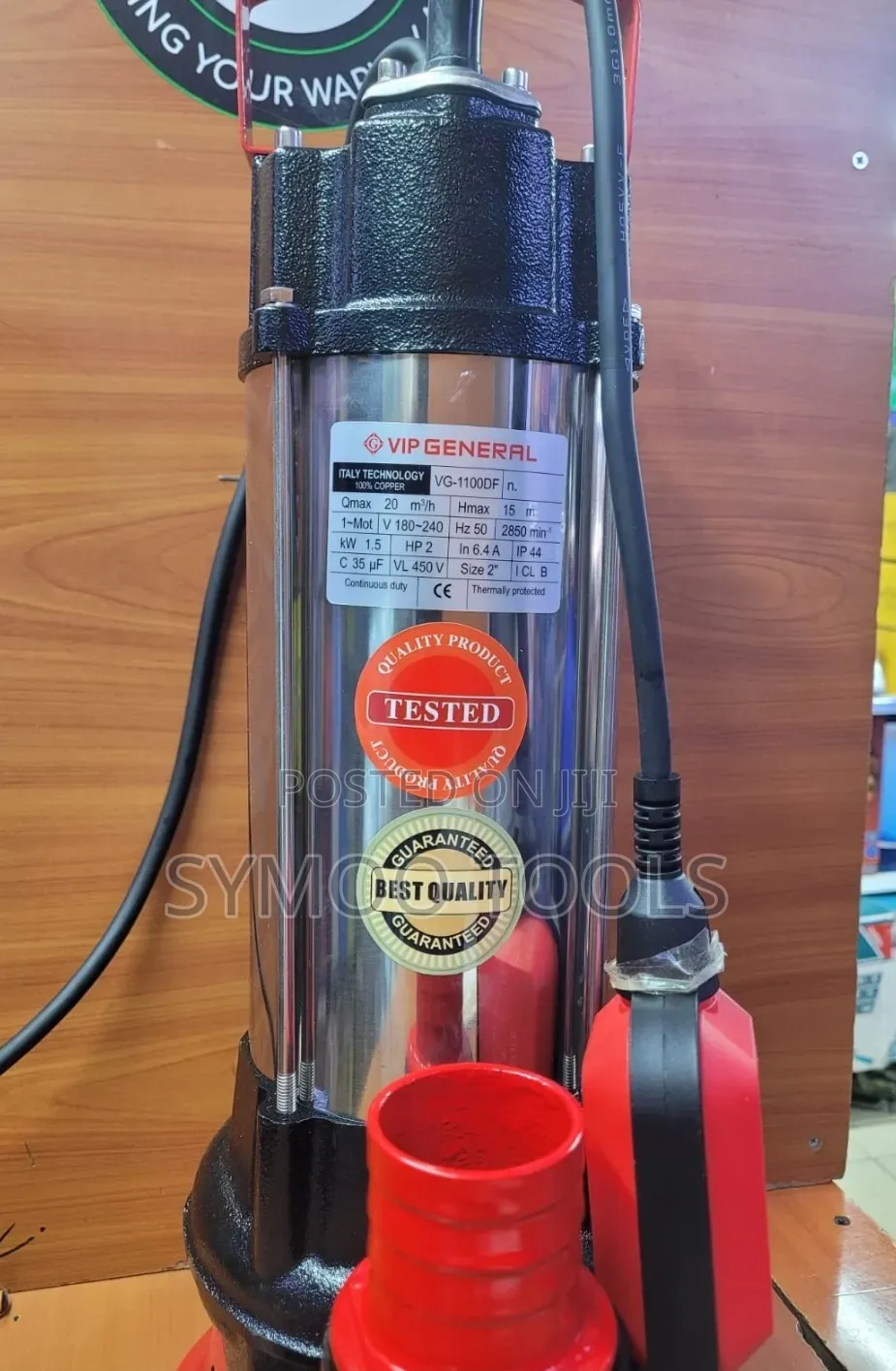 Submersible Sewage and Wastewater Drainage Pump