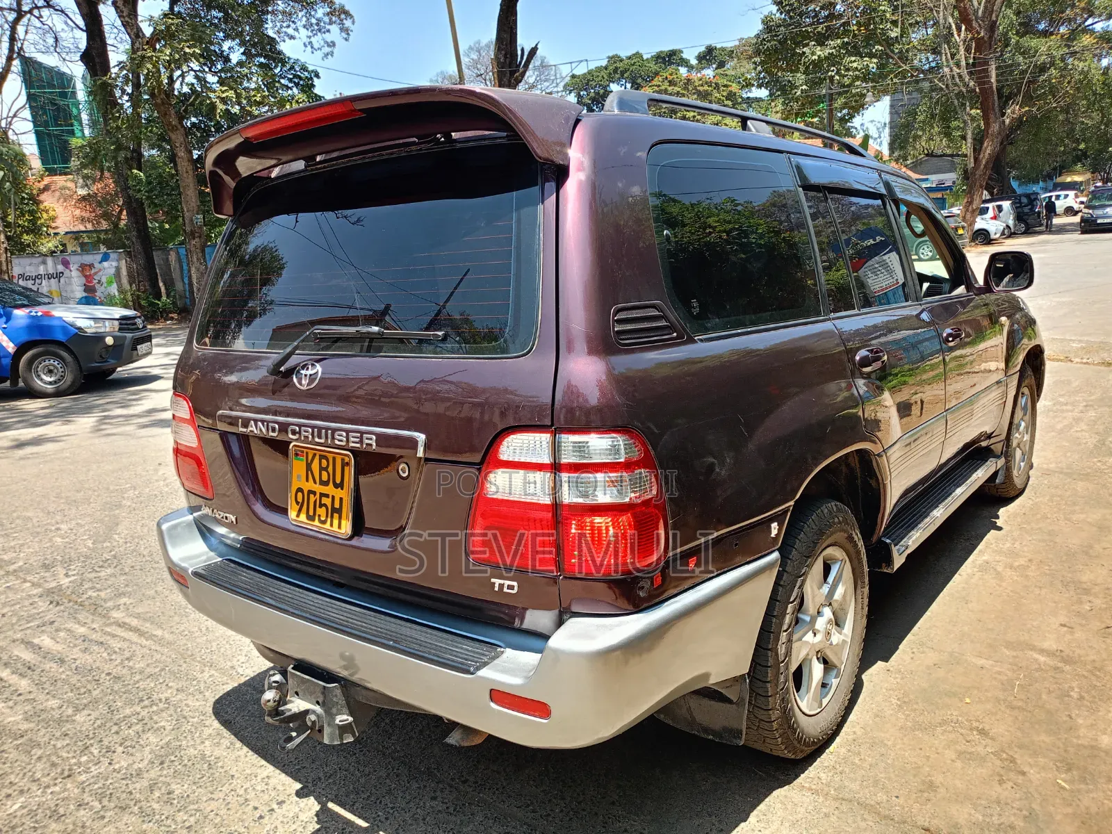 Toyota Land Cruiser 2006 Maroon