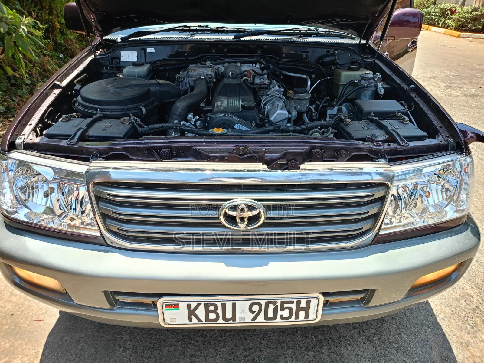 Toyota Land Cruiser 2006 Maroon