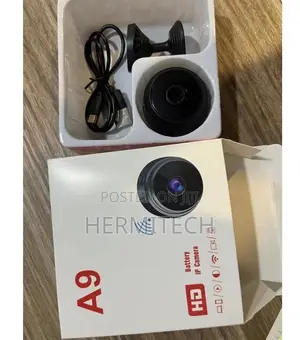 A9 Mini Hidden CCTV With SD Card Slot Night Vision Audio Capture