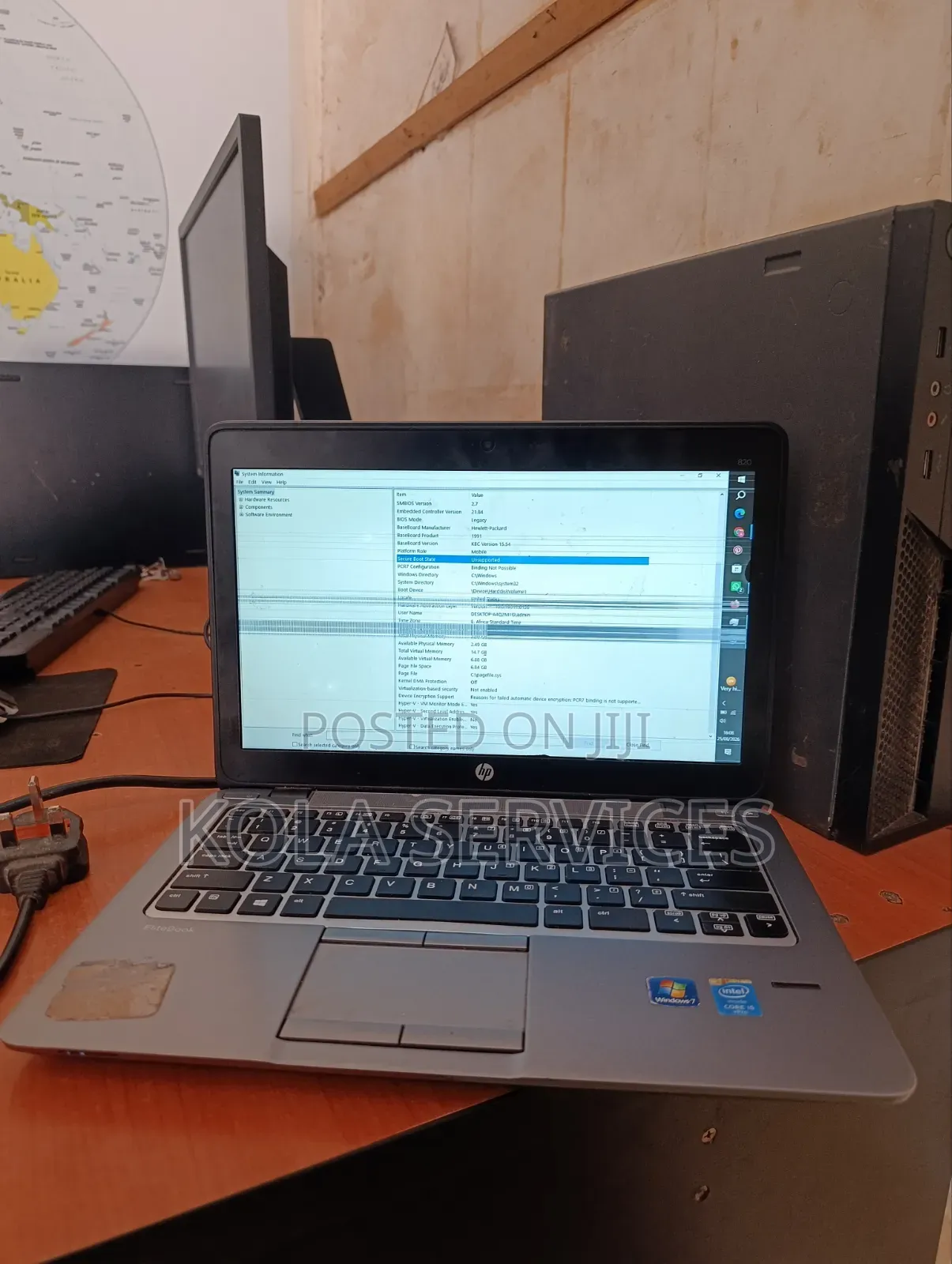 Laptop HP EliteBook 820 G2 8GB Intel Core i5 HDD 500GB