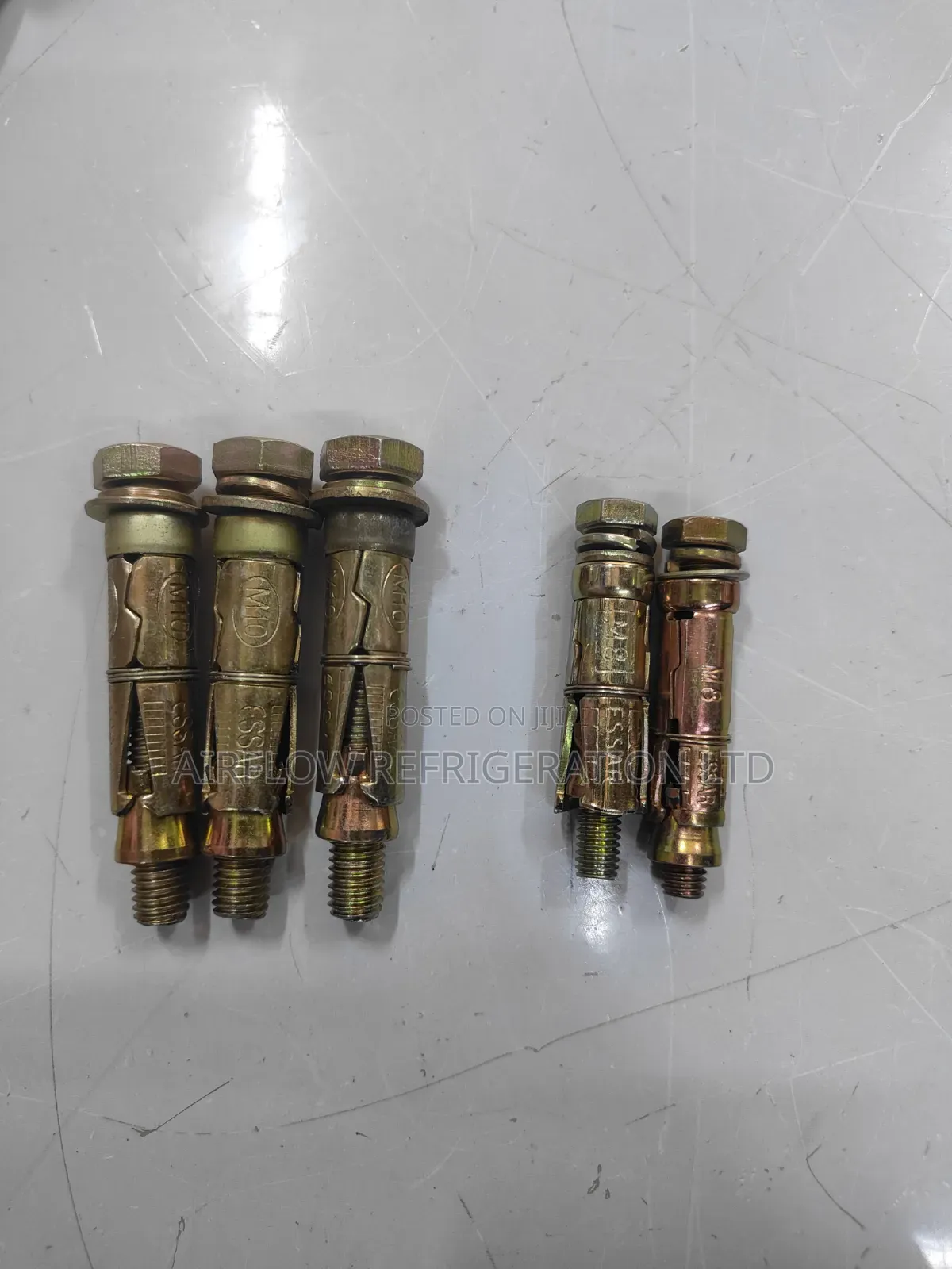 Rawl Bolts M8 and M10