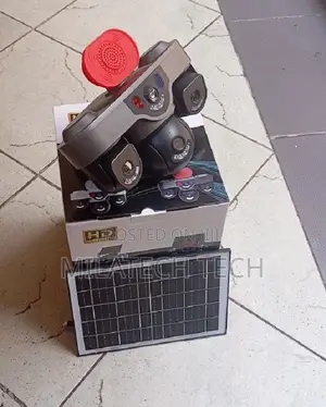 Solar Powered 4G Triple Lens CCTV Camera With Built-in Siren