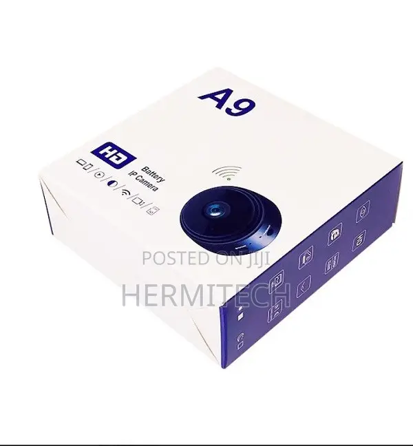 A9 Mini Hidden CCTV Compact Design SD Card Audio Night Vision
