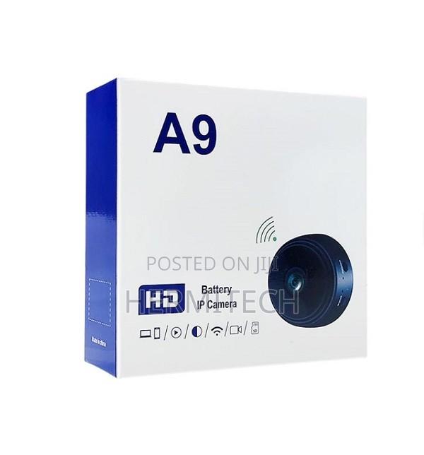 A9 Mini Hidden CCTV With Audio Record SD Card Slot and IR Vision