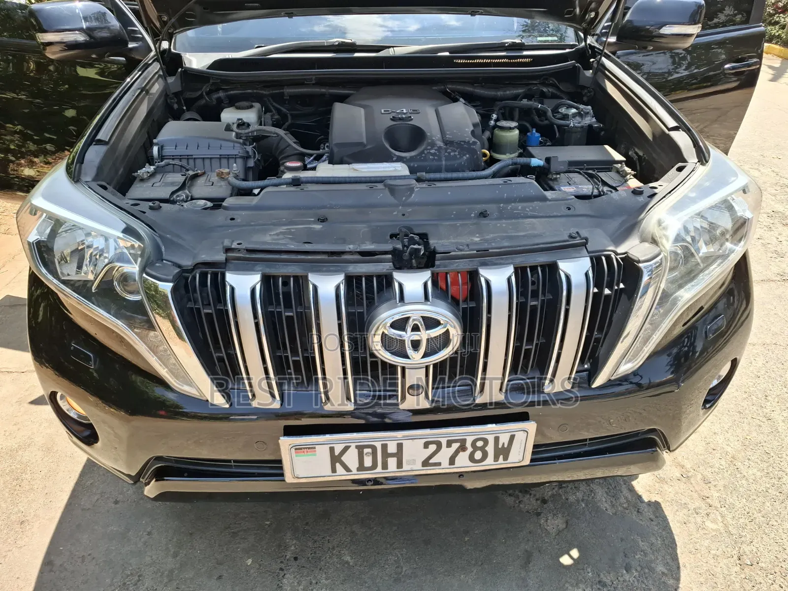 Toyota Land Cruiser Prado 2.8 D-4D 2015 Black