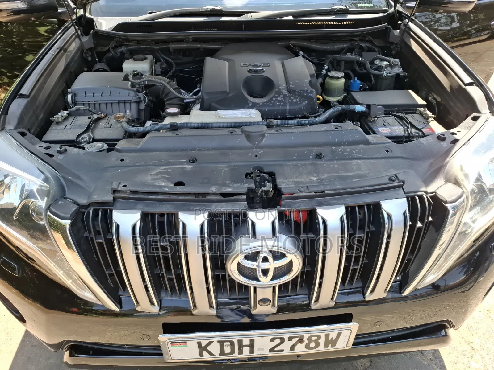 Toyota Land Cruiser Prado 2.8 D-4D 2015 Black