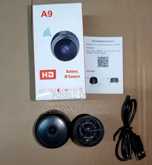 A9 Mini Hidden CCTV SD Card Slot Audio Record Low Light Vision