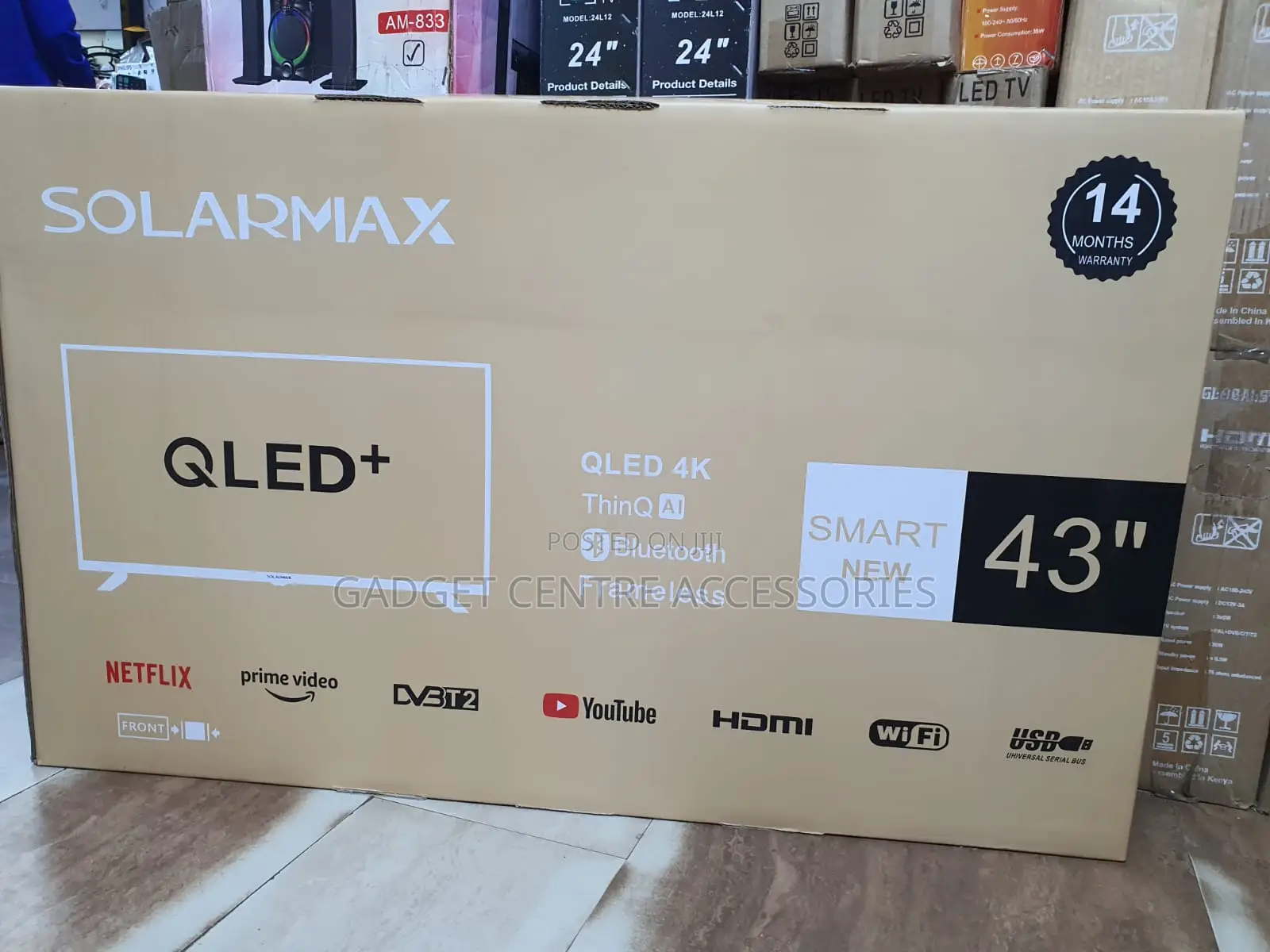 Solarmax 43 Inches Smart Android TV