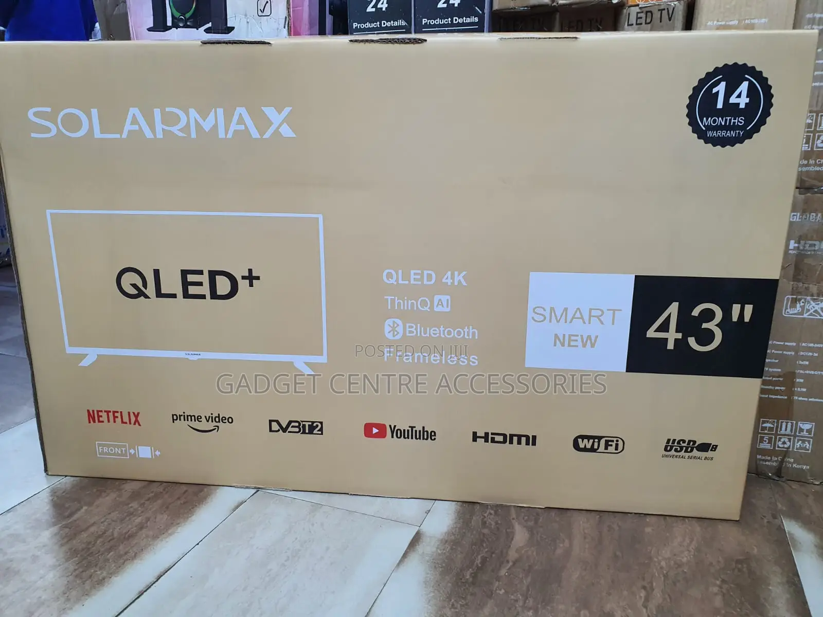 Solarmax 43 Inches Smart Android TV