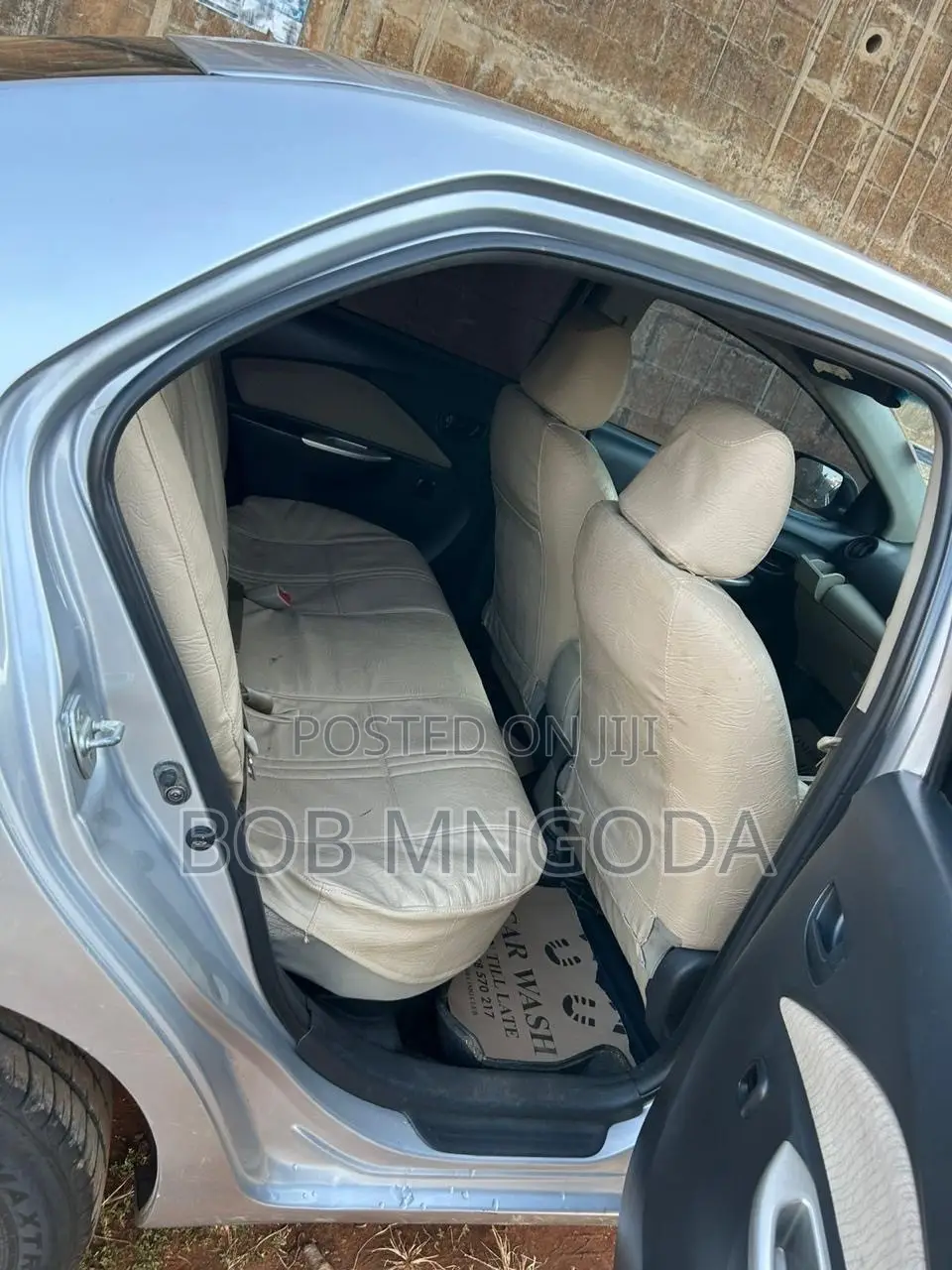 Toyota Belta 2008 Silver
