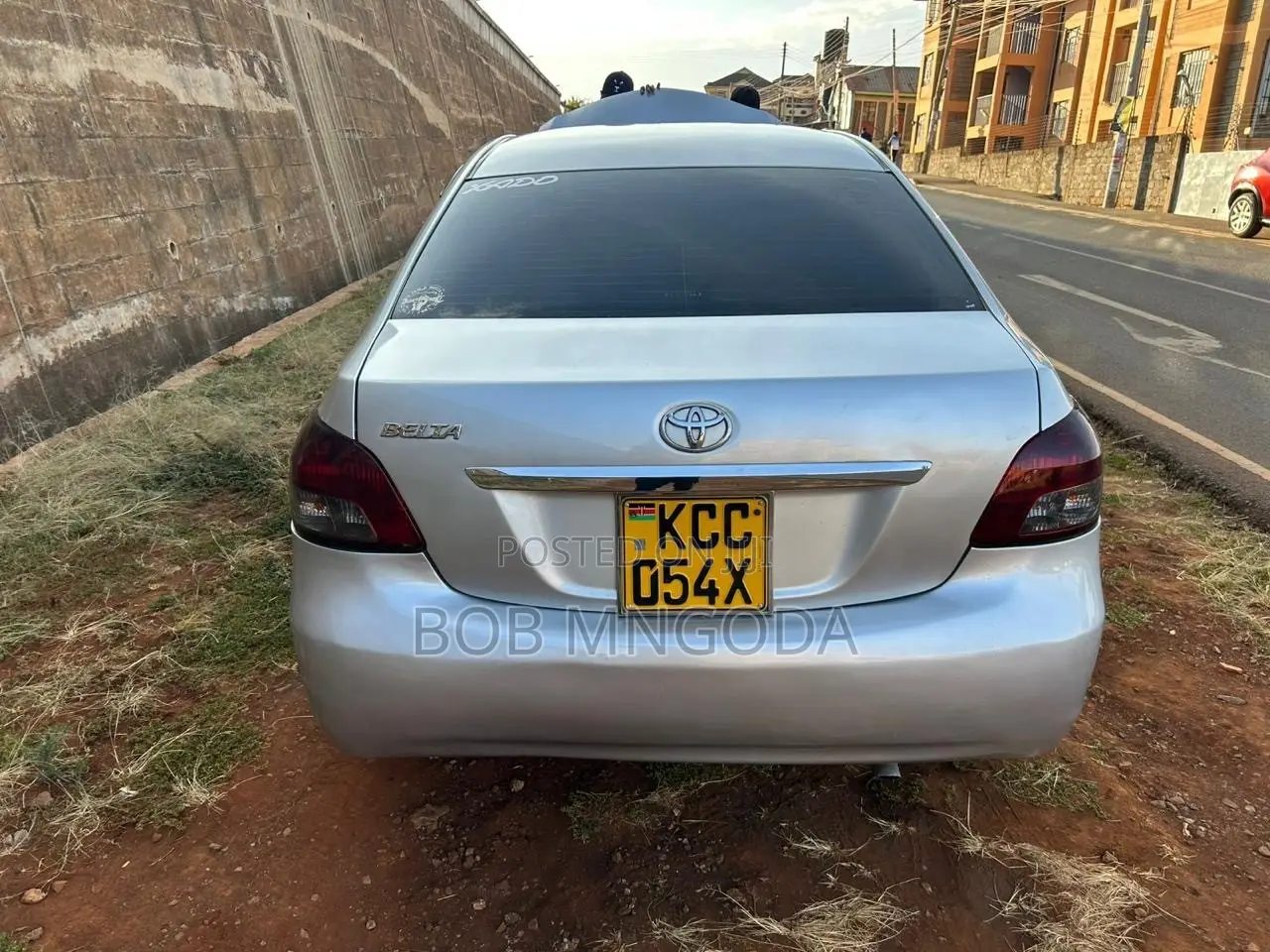 Toyota Belta 2008 Silver