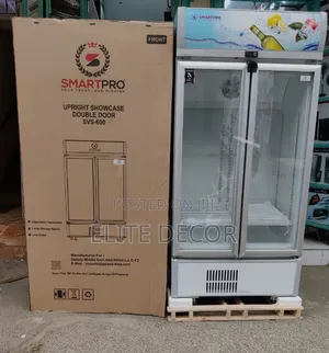 SmartPro SVS-600 450L Upright Showcase Side-by-Side Fridge