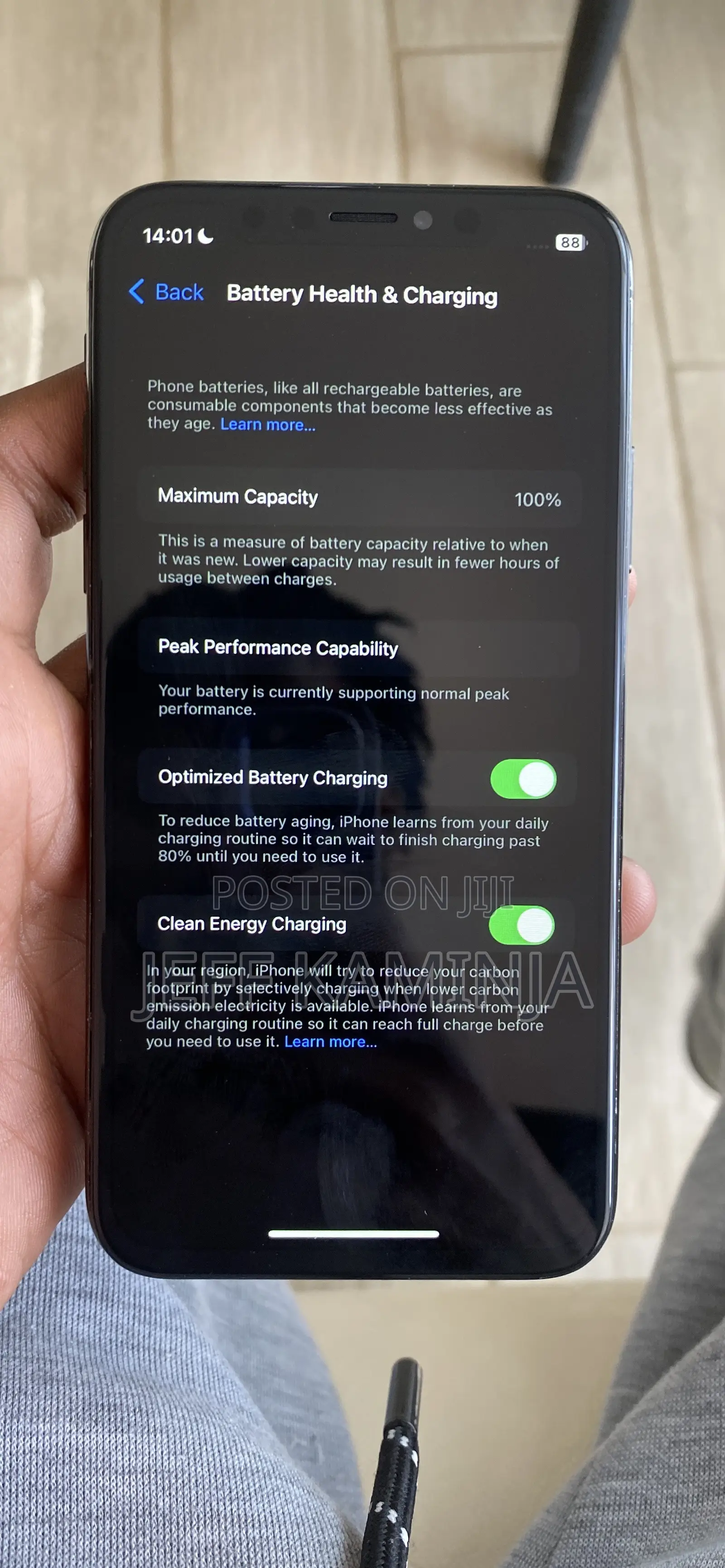 Apple iPhone X 256 GB Black