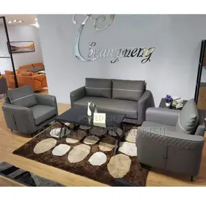 Office Sofa; 5-Persons Reception Sofa