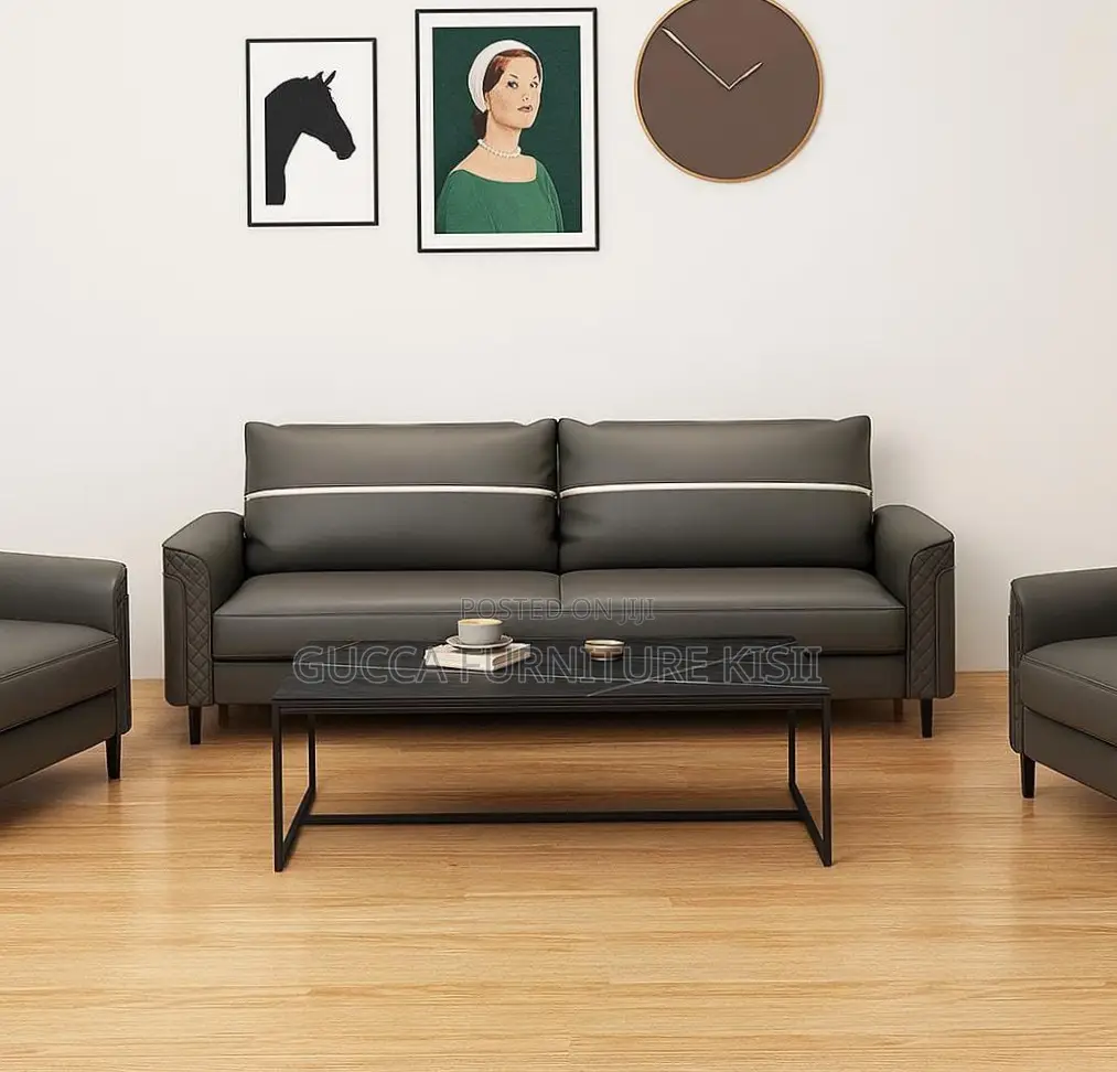 Office Sofa; 5-Persons Reception Sofa