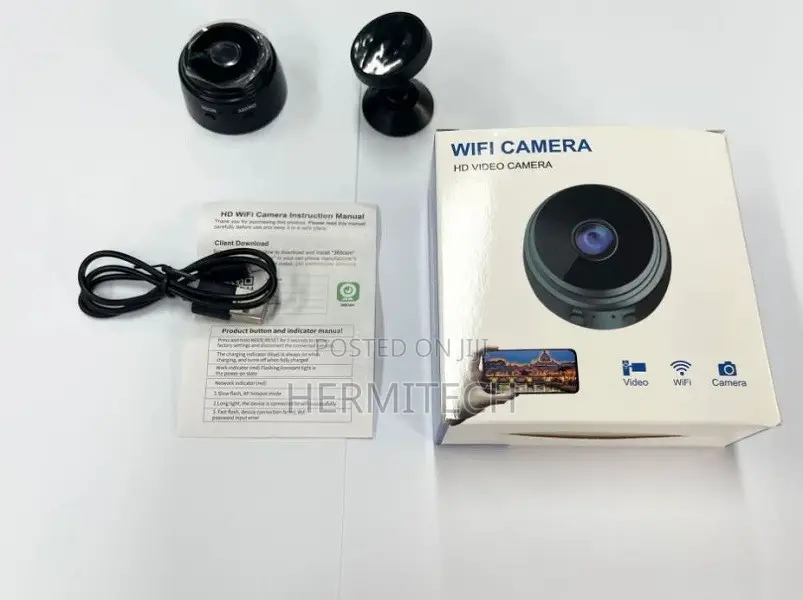 A9 Mini Hidden CCTV SD Card Slot Clear Audio Night Vision Camera