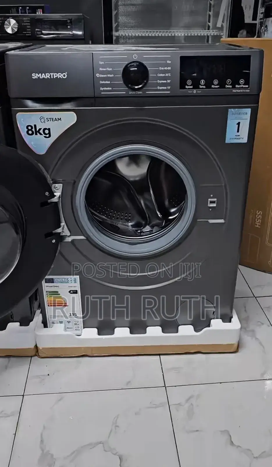 Smartpro 8kg Wash & Spin