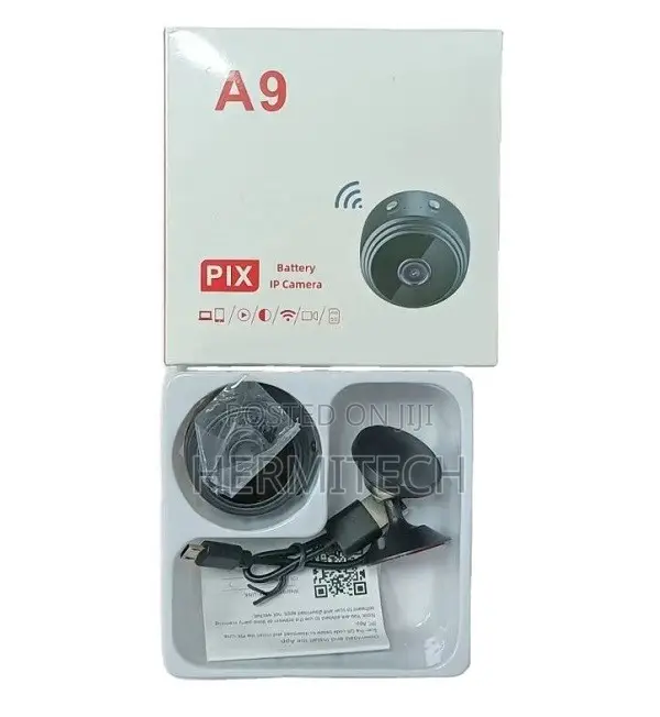 A9 Mini Hidden CCTV Audio Record SD Card Slot IR Night Vision