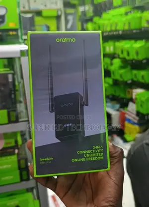 Oraimo 3-in-1 Connectivity Osh-014a Speedlink Wifi Repeater.