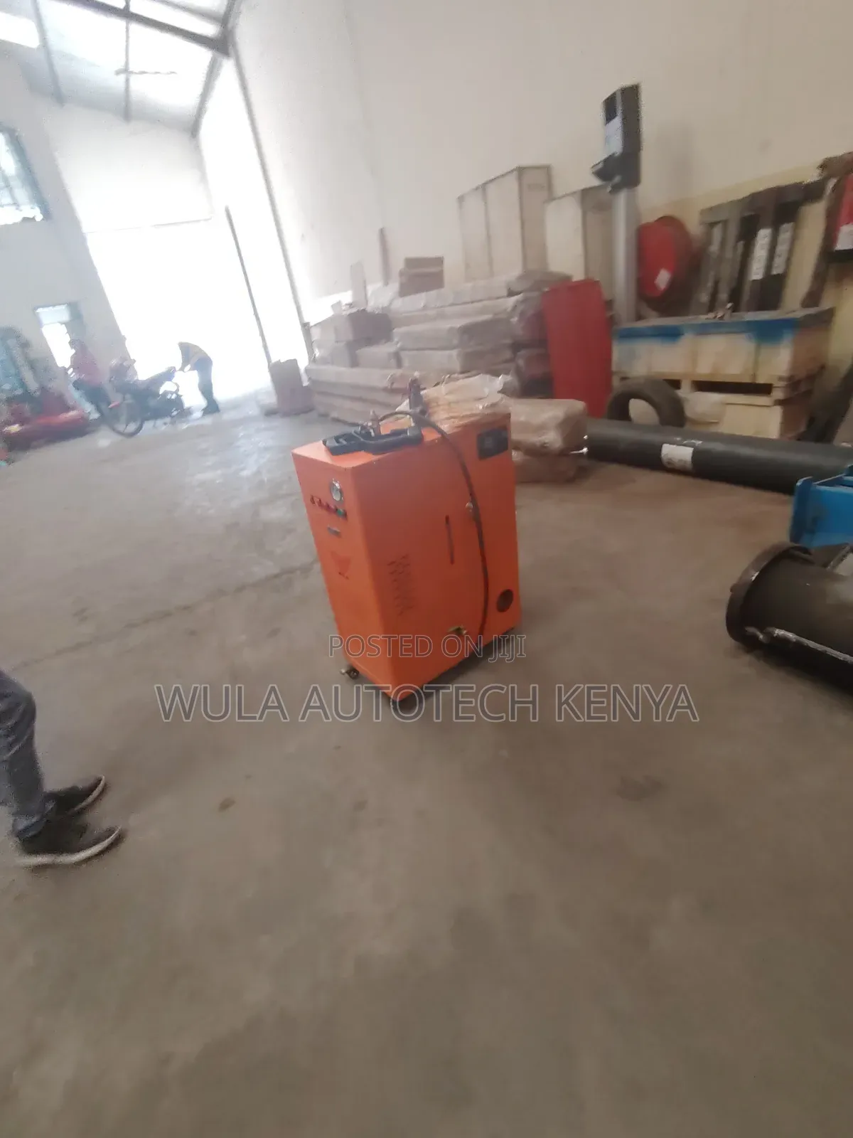 High Temperature Steam Heavy Duty Engine Steam Washer Machine