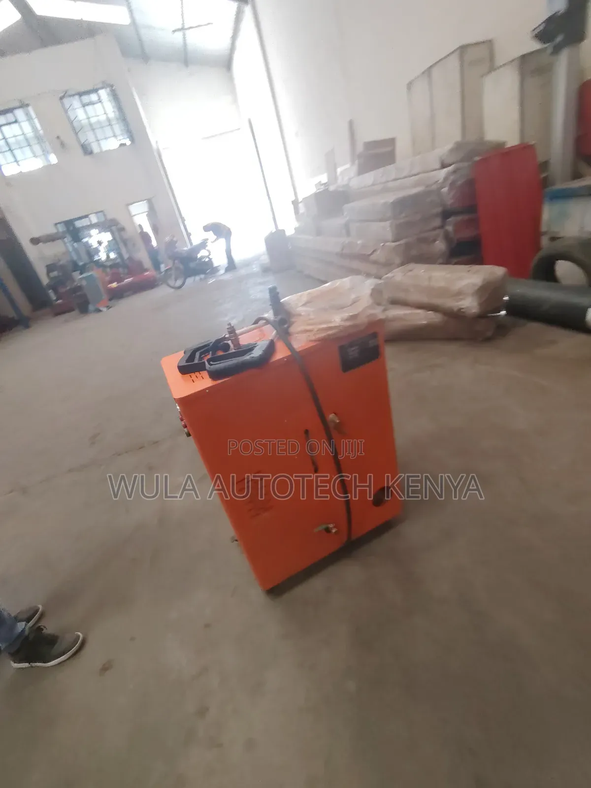 High Temperature Steam Heavy Duty Engine Steam Washer Machine