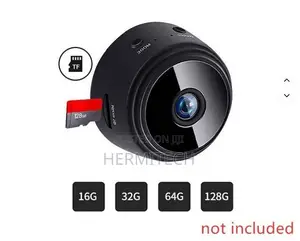 A9 Mini Hidden CCTV With Compact Build Audio SD Card Night Vision