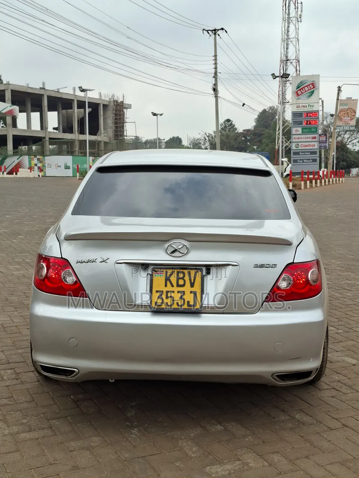 Toyota Mark X 2007 Silver