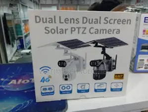 4G Dual Lens Smart CCTV Indoor Camera 6MP PTZ Motion Detection Night