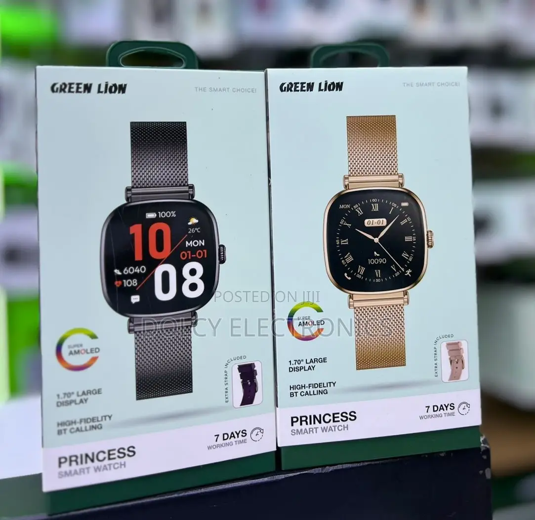 Green Lion Princess Smart Watch