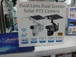 Weatherproof Advanced Solar 6mp PTZ Ubox Dual Lens 4g CCTV