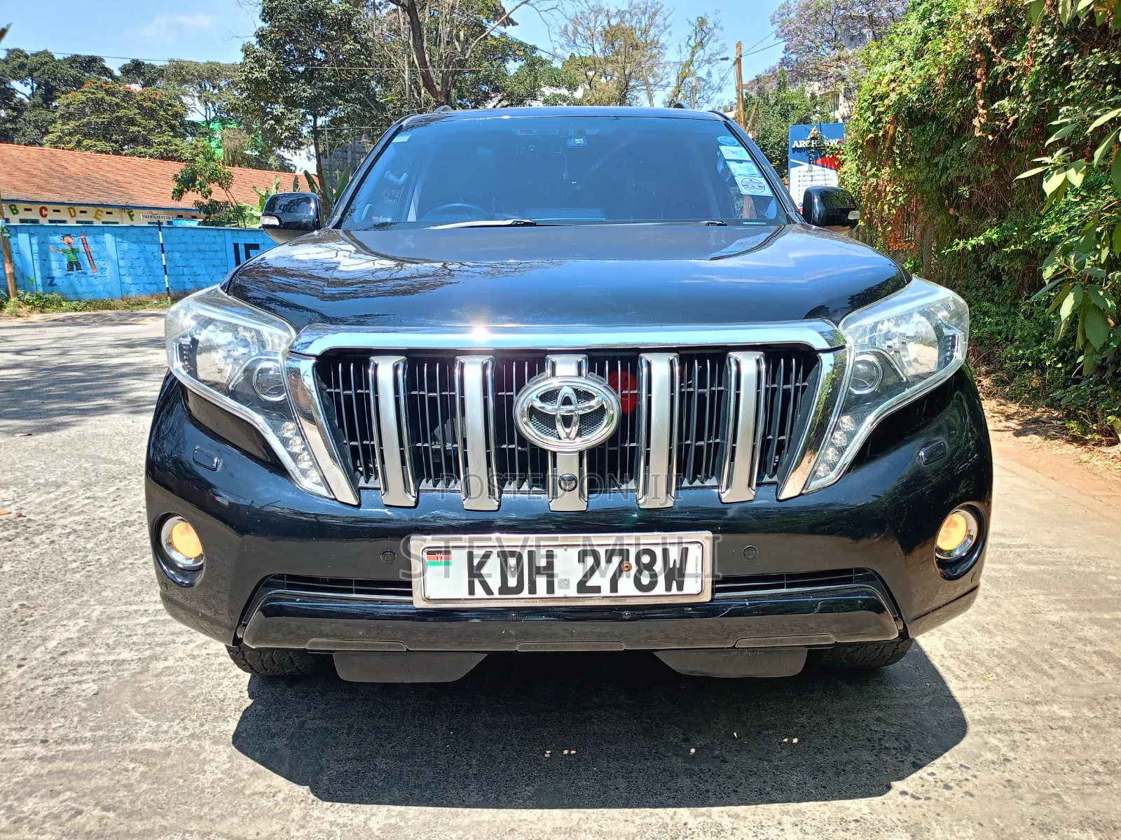 Toyota Land Cruiser 2016 Matt Black