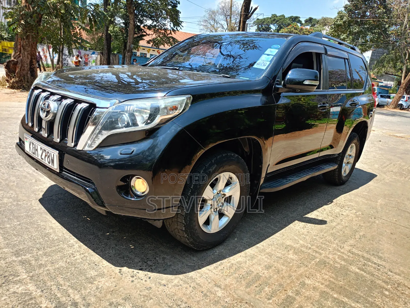 Toyota Land Cruiser 2016 Matt Black