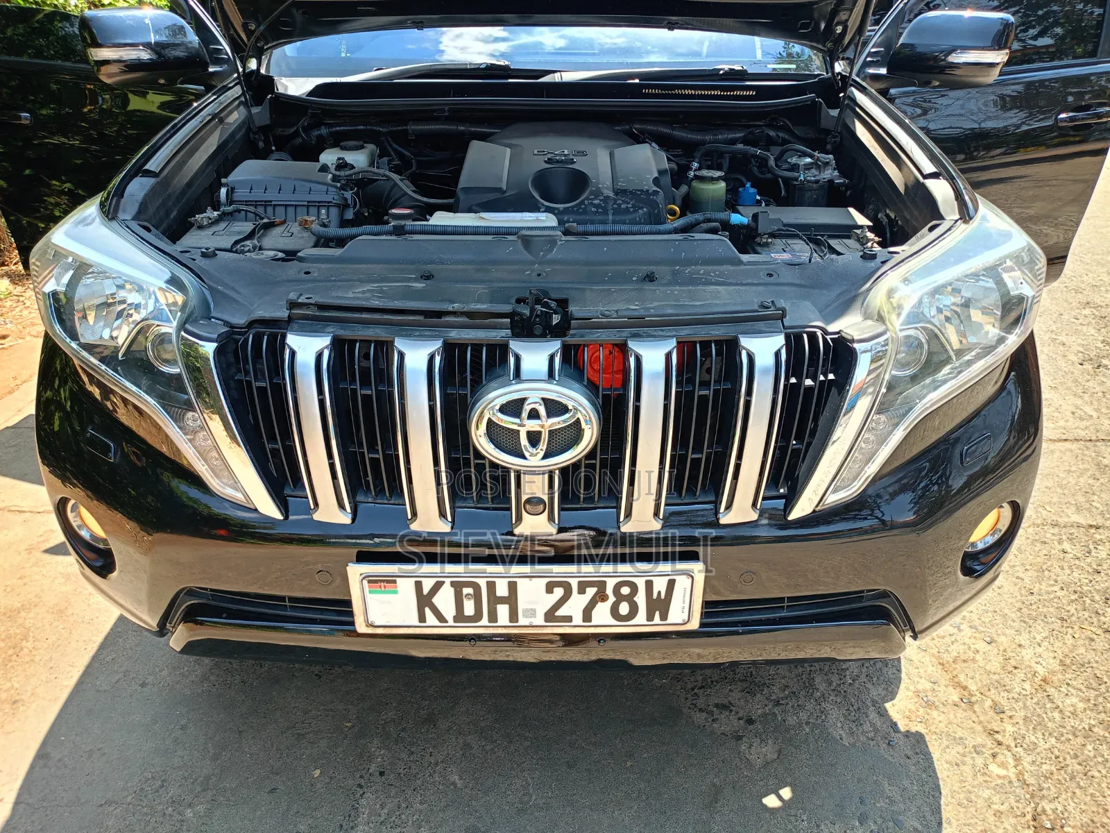 Toyota Land Cruiser 2016 Matt Black