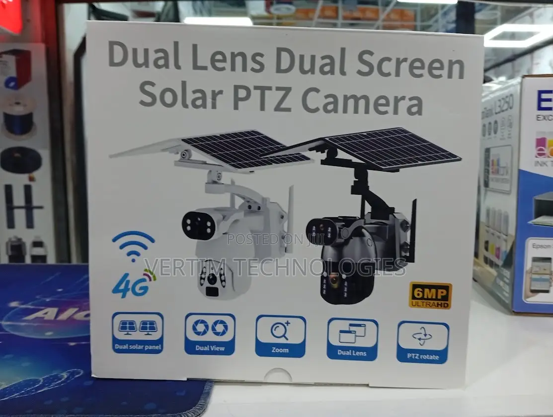 Heavy Duty 4g Ubox Solar Surveillance Camera