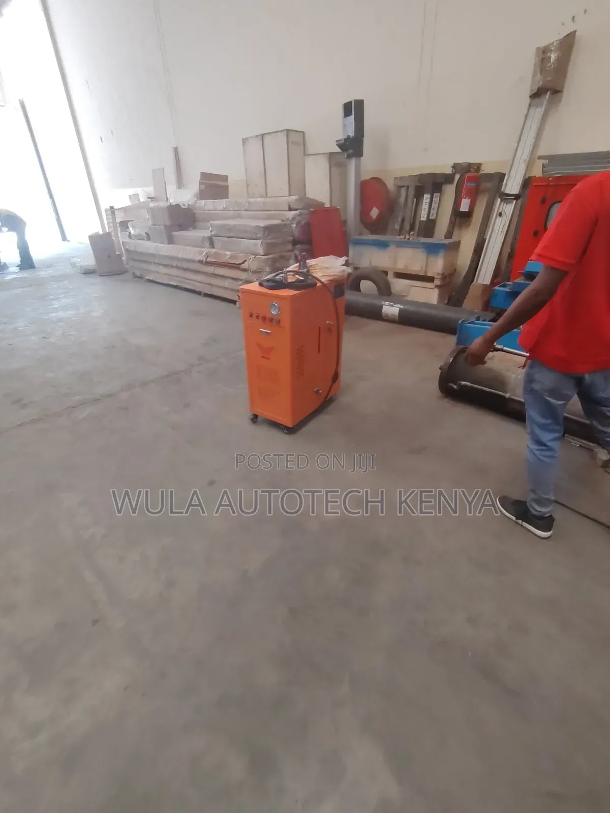 Strong and Durable Metal Body Engine Steam Washer Machine Sunshine
