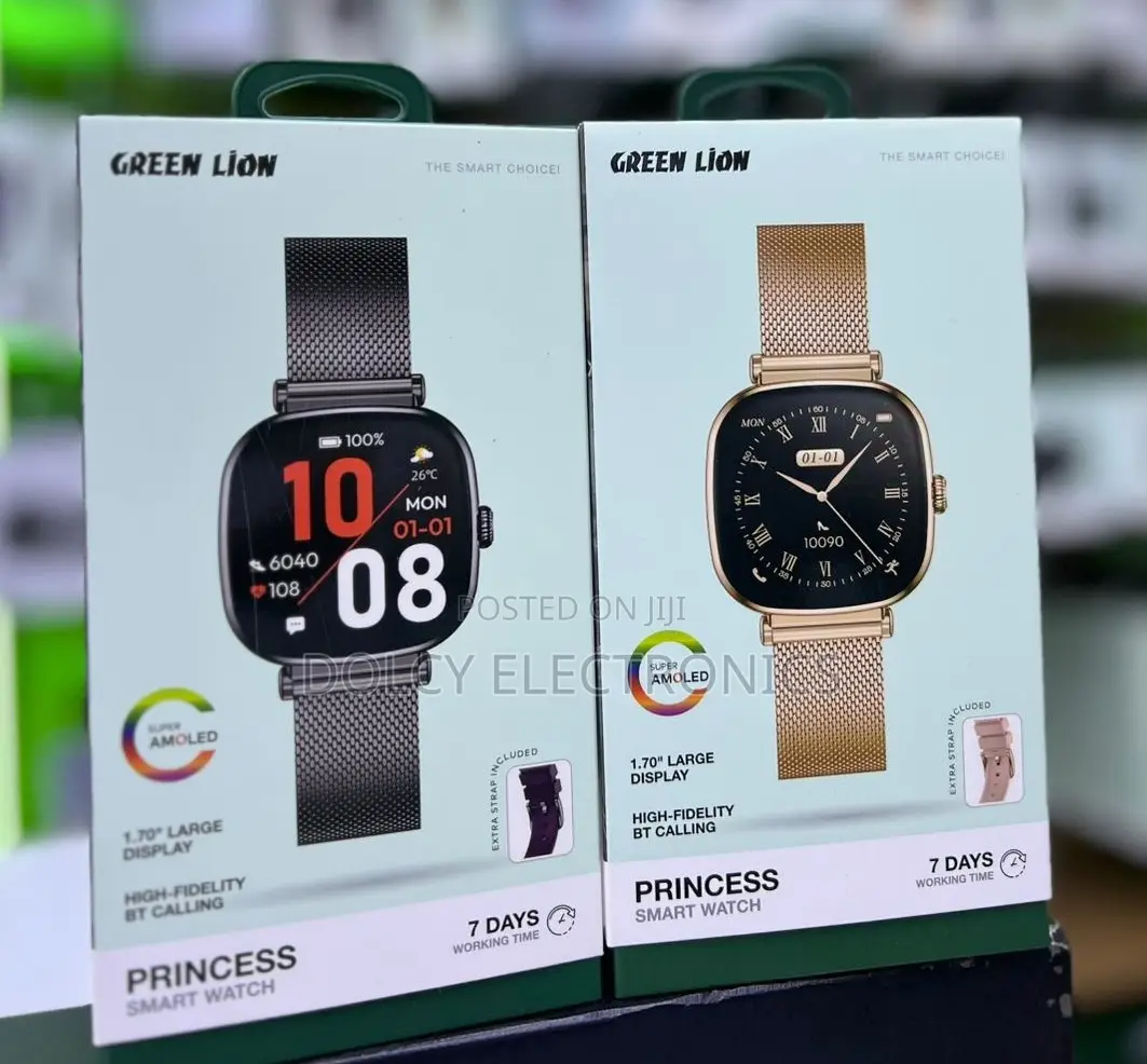 Green Lion Princess Smart Watch