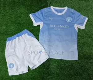 Manchester City 2026-27 Home Jersey for Children