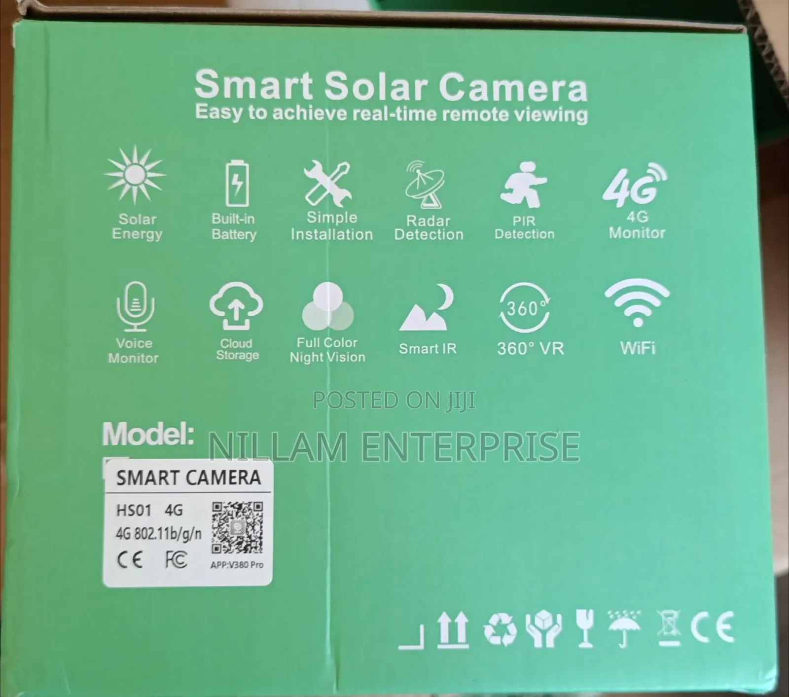 TrueColorView 4G Dual Lens Solar Camera