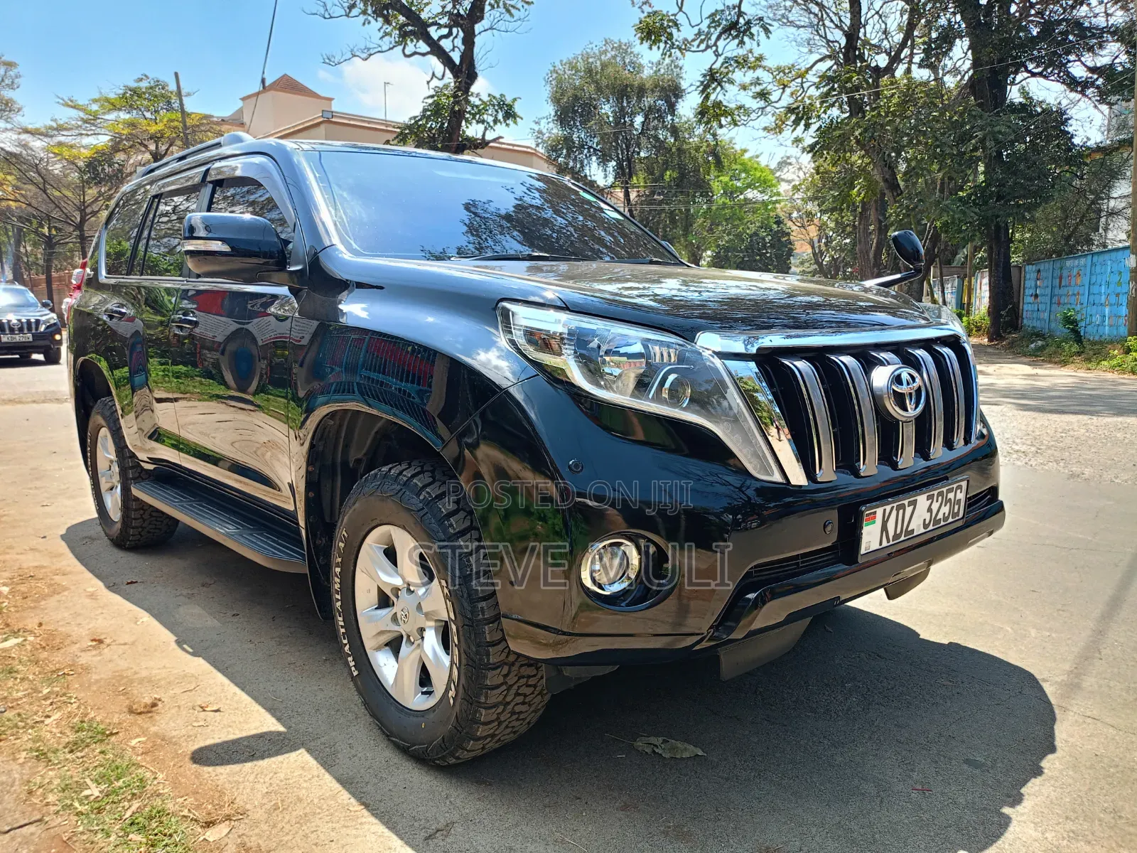 Toyota Land Cruiser Prado 2013 Matt Black